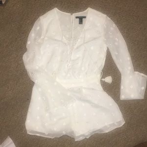 White romper